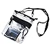 Deluxe Clear Cross-Body Bag Multi Pocket Small - Pro Football Stadium Approved Purse - Black