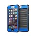 iPhone 6s Plus Case, Anker Ultra Protective Case with Built-in Clear Screen Protector for iPhone 6 Plus/iPhone 6s Plus (5.5 inch), Dust Proof Design (Blue/Navy Blue)