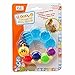 Baby First Soothing Teether Toys - Wishtime Baby Silicon Smoothing Freezer Teething Toys Caterpillar Links Water Filled Soft Chilled Teether for Baby, Infant, Newborn, BPA Free
