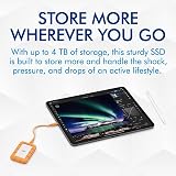LaCie Rugged Mini SSD 1TB USB C Shock-Resistant Portable Drive view 6