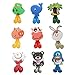Toothbrush Holder for Kids, Cute Animal Wall Mounted Toothbrush Holder with Suction Cup (9 Pack Animal)