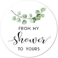 Amazon.com : 40 cnt Floral from My Shower to Yours Thank You ...