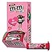 M&M'S Valentine's MINIS Milk Chocolate Candy, Valentine Chocolate Candy Gifts Bulk, 1.08 Ounce Tube (Pack of 24)