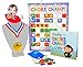 Chore Champ! – Chore Chart Set for Toddlers and Kids - Responsibility, Behavior, Reward - Includes Book, Magnetic Chart, 78 Magnets, and Gold Medal Reward - Learn from Cheeky, The Chore Champ Chimp!