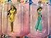 Disney Princess Figurines Cake Topper : Belle, Cinderella, Little Mermaid, Mulan, Sleeping Beauty Etc Set of 8