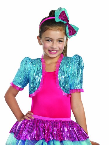 SugarSugar Dance Craze Bolero Shrug, Turquoise, Small/Medium