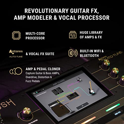 HeadRush Prime Guitar & Vocal Multi Effects Pedal & Amp Modeling
