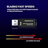 ARCANITE PLUS 1TB Portable SSD USB 3.2 Gen2 600MBs Read 500MBs Write UASP view 4