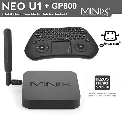 MINIX NEO U1 Android TV box Streaming Media Player Mini PC with free mini keyboard gift (NEO U1+GP800)