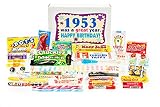 Woodstock Candy ~ 1953 67th Birthday Gift Box Nostalgic Retro Candy Mix from Childhood for 67 Year Old Man or Woman Born 1953 Jr