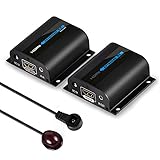 LiNKFOR HDMI Extender 60m 1080P HDMI Repeater With IR Function Up to 200 Feet Over Single Cat 6 Cat 7 Ethernet Cables Support 3D for PC DVD Sky HD Box PS3 PS4 Satellite Box and More Devices