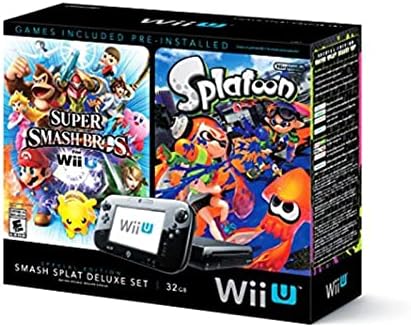 Amazon.com: Nintendo Wii U 32GB Splatoon Deluxe console - Black