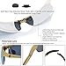 COSVER Mens Sunglasses Polarized Sports UV Protection Sunglasses for Men Metal Frame Ultra Light (Gold Frame/Gold Lens)