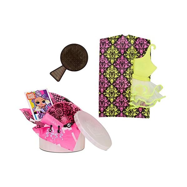 L.O.L. Surprise! OMG Dance Dance Dance Miss Royale Fashion Doll with 15 Surprises, Designer Clothes, Magic Blacklight…