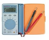 Mastech MS8216 Super Slim Pocket Size Auto Range Digital Multimeter AC/DC Voltage Caps. Freq. and Resistor Checking