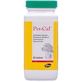 Pet Tabs Calcium Formula Supplement, 60 Count