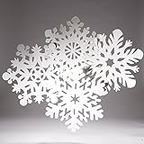 Snowflake Cutouts-Pack of 4 (14-14.5 inches)