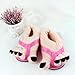 Funny Winter Toe Big Feet Warm Soft Plush Slippers Novelty Gift Adult Shoes (Pink)