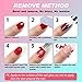 Pack of 2 Nail Polish Remover, Magic Gel Nail Polish Remover Fast Remove Gel Nail Polish Within 2-3 Minutes, Quick & Easy Polish Remover, No Need For Foil, Soaking Or Wrapping