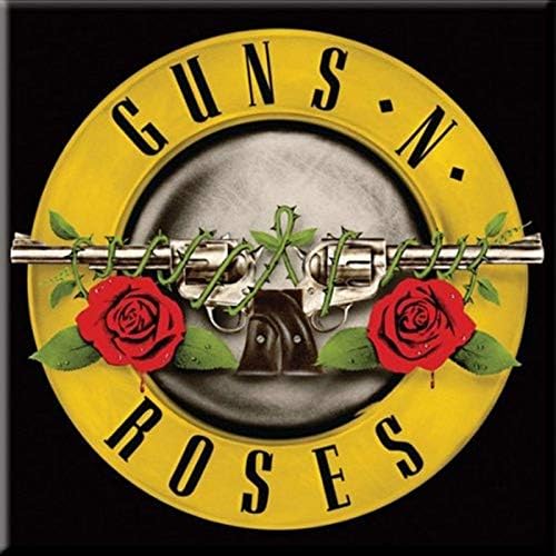 Band Monkey Guns N Roses Fridge Magnet Bullet