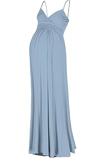 dusty blue maxi dress