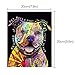 eZAKKA Diamond Painting Kits DIY 5D Pitbull Dog Diamond Art Kits Full Square Drill for Home Wall Decor, 8x10Inches/20x25cm