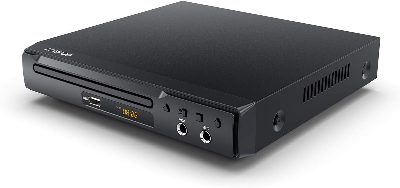 DVD Player for TV, Region Free DVD CD/Disc Player with HDMI