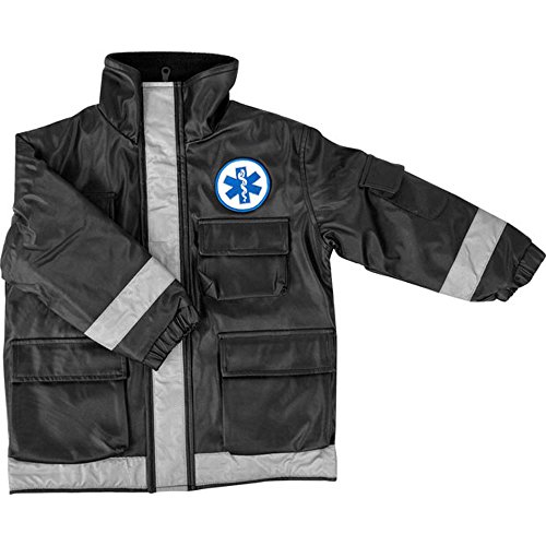 Child Black Paramedic Jacket (Size: Large 8-10)