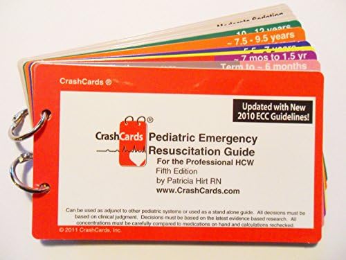 CrashCards Pediatric Emergency Resuscitation Guide