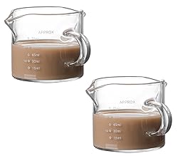 Double Spouts Measuring Coffee Milk Cup 75ML