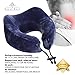 Royal Rest Memory Foam Travel Pillow with Sleep Mask, Earplugs, Carry Bag Velour Cover