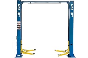 M&E 9000lbs 2 Post Lift Clearfloor Lifts Max. Lifting Height 74.8" 2 Post Car Lift Auto Lift Car Hoist for Home Shop Garage (
