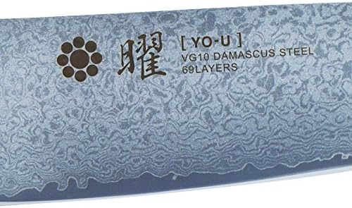 ヤクセル曜 69層鋼三徳包丁31236