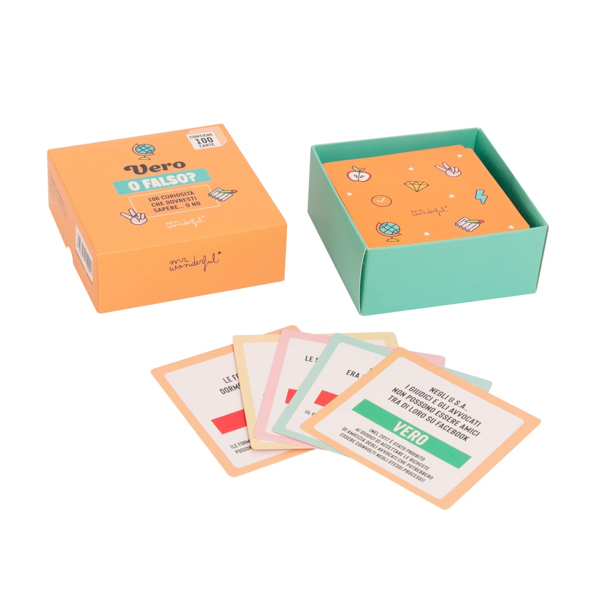 Mr. Wonderful - Card Game - True or False?