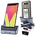 LG V20 Charger, AnoKe [Support Spare Battery Charging] Replacement Desktop Charging Docking Station Cradle Stand Holder With USB Cable for LG V20 Cell Phone Charger Dock