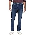 Soojun Men's Flex Waist Regular Fit Straight Leg Jeans