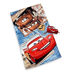 See Disney Cars Bath Towel and Wash Mitt Set Details