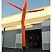 XPOWER BR-450 1 HP Weather-Resistant Tube Man Blower for Sky Dancers (18