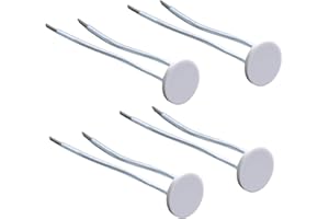 HISPKNIX 4-pack Ceramic Coil Replacement Compatible with Pufc0-1.25mm Thickness