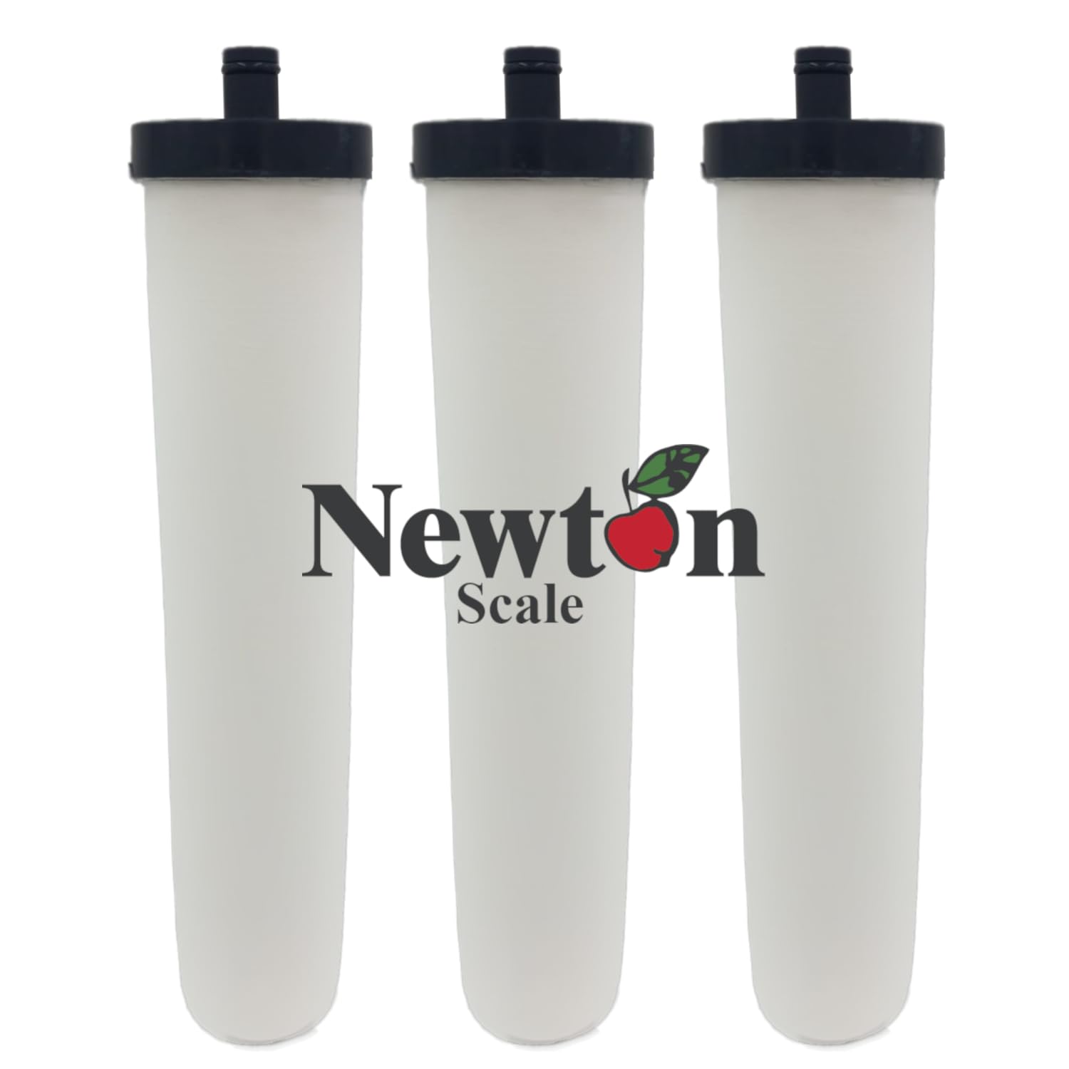 Newton Ultra Pushfit Scale Compatible with Franke 08 Water Filter Cartridge | Reduces Limescale, Heavy Metals, Chlorine, Sediment, Bacteria, Cysts, and more | Replaces FR03, FR08 (3 Pack)