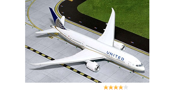 Amazon Com Geminijets 1 0 Scale United Airlines Boeing 787 8 Dreamliner Arts Crafts Sewing