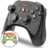 BEBONCOOL Wireless Pro Controller for Nintendo Switch, PXN Pro Remote Controller Gamepads with Adjustable Shock Function