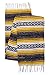 El Paso Designs Mexican Yoga Blanket – Colorful Falsa Serape Throw for Yoga, Beach, Picnic, Saddle, or Home Décor – Soft Woven Boho Blanket (Yellow)