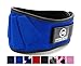 Weight Lifting Belt by Fitplicity, For Bodybuilding, CrossFit, Olympic Lifting, Powerlifting, Squat and Deadlifts, 6 Inch Back Support for Men and Women