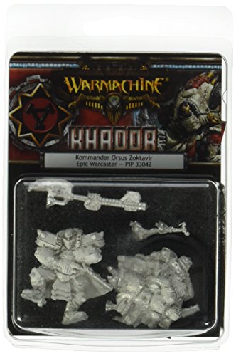 Privateer Press Warmachine: Khador Kommander Orsus Zoktavir Model Kit