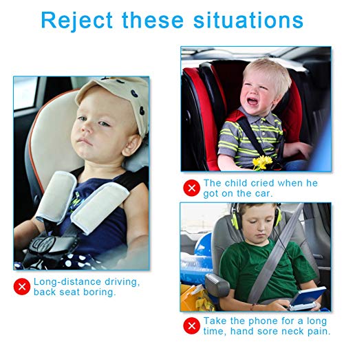 5 Headrest+Universal+Rotating+Backseat+Compatible