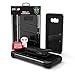 Zizo Galaxy S8 Active Case [Bolt Series] Free [S8 Active Screen Protector] Kickstand [12 ft. Military Grade Drop Tested] Holster Samsung