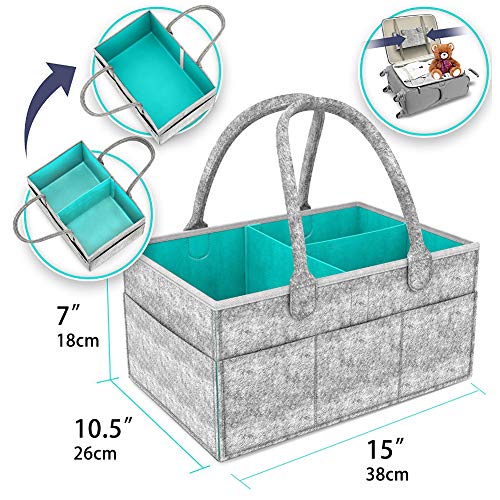 image for Alamana Portable Felt Cute Baby Diaper Wipes Pacifier Funny Toys Stora