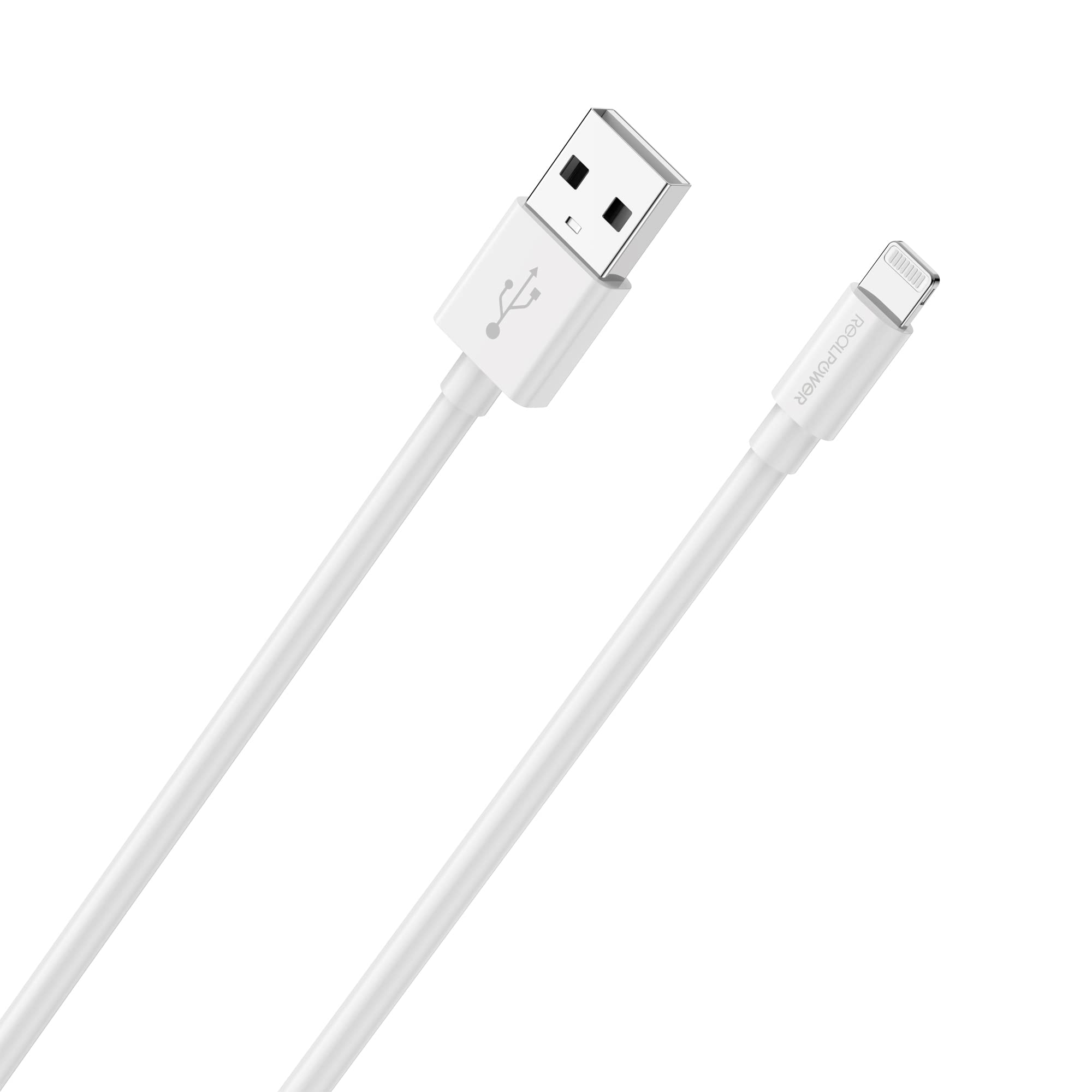 Realpower 2 m iPhone Charging Cable, MFi Certified iPhone Cable, iPhone Charging Cable Compatible with iPhone 13 12 SE 2020 11 Pro XS Max XR X 8 Plus 7 Plus 6 Plus 5s SE iPad Pro Air Mini (White)