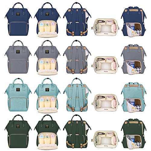 Sunveno Mummy Maternity Nappy Bag Brand Large Capacity Baby Bag Travel Backpack Desiger Nursing Bag for Baby Care (Purple) Baby Products, Diapering, Diaper Bags